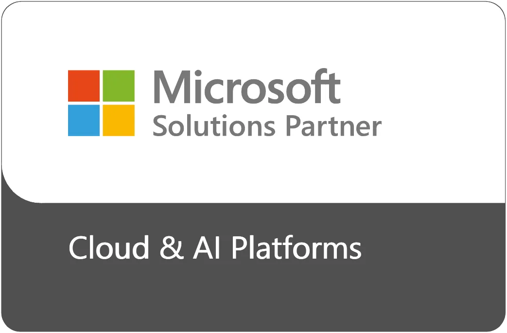 Microsoft Solutions Partner badge: Cloud & AI Platforms