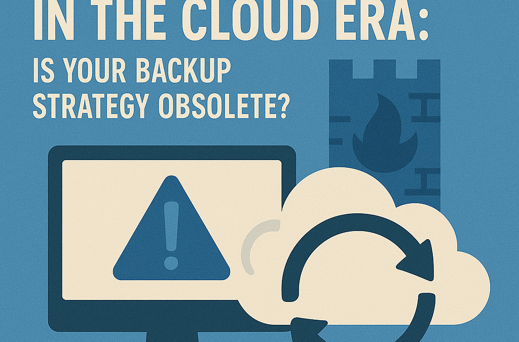 Disaster Recovery in the Cloud Era: Is Your Backup Strategy Obsolete?