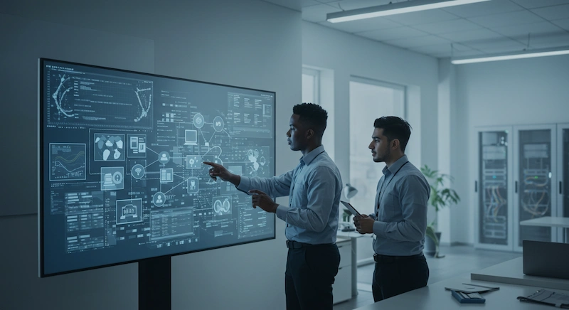 Managed IT Services Experts in Their Office Managed IT Services Experts Working in Their Office