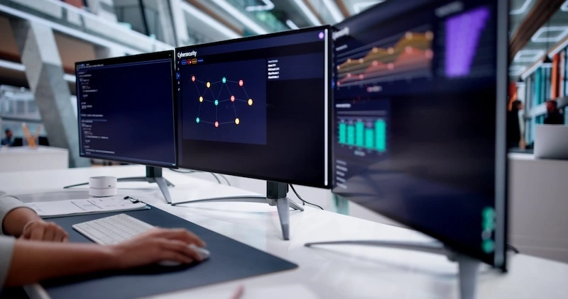 small business​ utilizes cybersecurity solutions